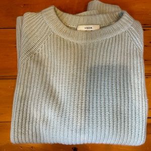 VINCE. Ribbed cashmere sweater—LIKE NEW